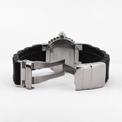 Comprar reloj Chaumet class one lady de Mujer en caucho negro y acero inoxidable relojes y Joyas de segunda mano y restauradas en Barcelona.