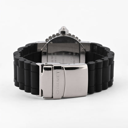Comprar reloj Chaumet class one lady de Mujer en caucho negro y acero inoxidable relojes y Joyas de segunda mano y restauradas en Barcelona.