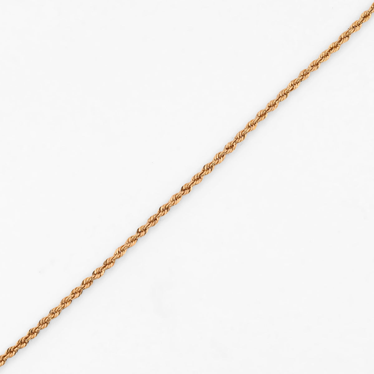 Comprar collar de oro amarillo de 18kt cadena de eslabones tipo cordón salomónico. Con cierre de mosquetón. Joyería Ian'Or. Envío GRATIS y pieza certificada.