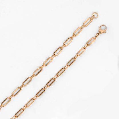 Comprar collar de oro amarillo de 18kt con cadena de eslabones tipo barra. Dispone de un cierre de mosquetón Joyería Ian'Or. Envío GRATIS y pieza certificada.