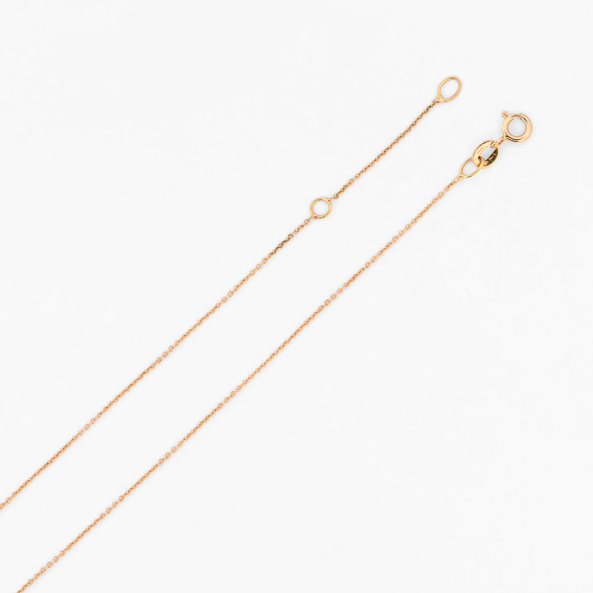 Comprar collar de oro amarillo de 18kt con colgante solitario engastado. Dispone de cierre tipo reasa. Joyería Ian'Or. Envio GRATIS. Pieza certificada.