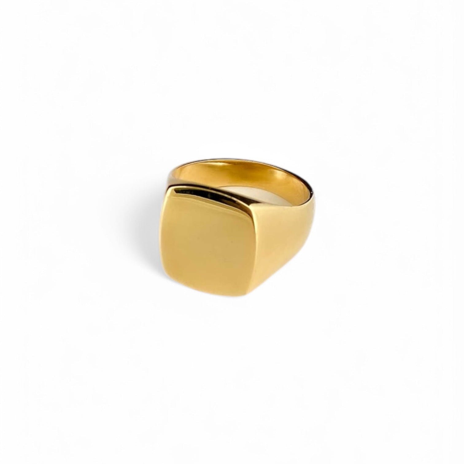 Anillo tipo sello rectangular de oro amarillo de 18kt.
Joyas de hombre al mejor precio, sellos de oro 18kt para hombre de segunda mano. Joyas para el de oro.