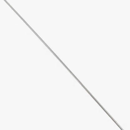 Cadena cola de ratón oro blanco 18kt de 44,5cm - 18753P