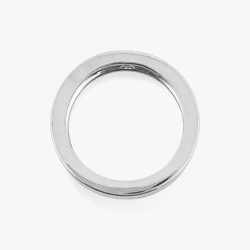 Comprar anillo tipo solitario  realizado en oro blanco de 18kt con brillante. Anillos de compromiso al mejor precio, envío gratuito y pieza certificada