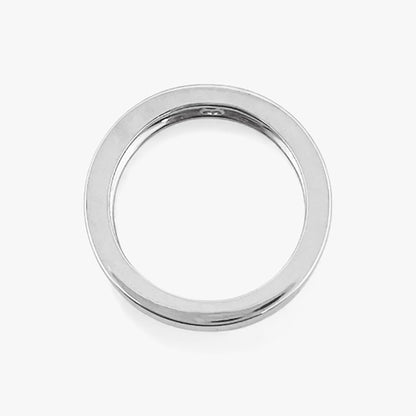 Comprar anillo tipo solitario  realizado en oro blanco de 18kt con brillante. Anillos de compromiso al mejor precio, envío gratuito y pieza certificada