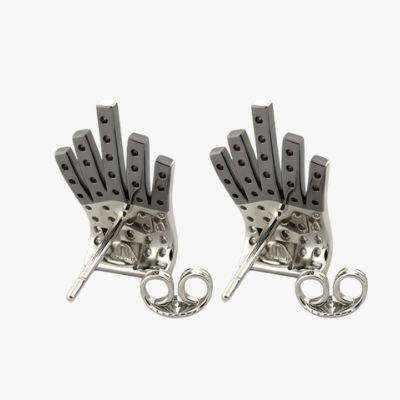 Comprar pendientes de oro blanco de 18kt y 5 tiras de 39 diamantes engastados lo largo de cada pendiente. Joyas para novias. Joyas segunda mano. Restauración de joyas. Envío gratis.