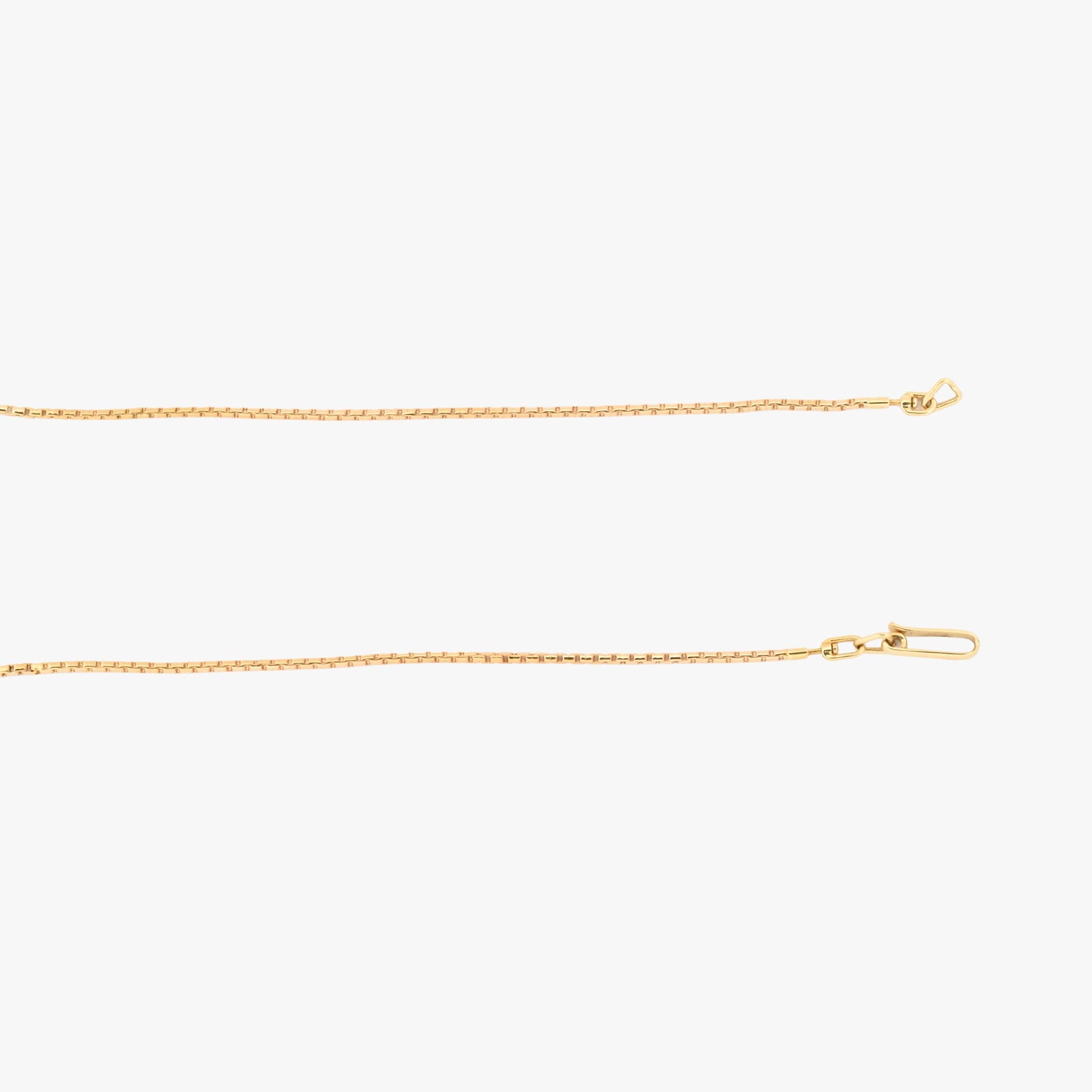 Comprar collar de oro amarillo de 18kt, Rubí y Diamante rinde homenaje a la dualidad entre la pasión y la pureza. Joyería Ian'or, dónde comprar y vender oro al mejor precio en Barcelona. Joyas de segunda mano y restauradas en Barcelona.