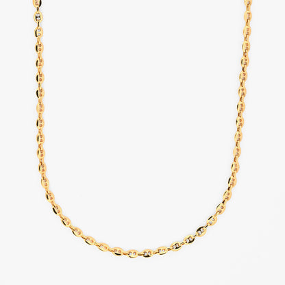 Collar cadena de calabrote oro amarillo 18kt - 62cm - 19936P