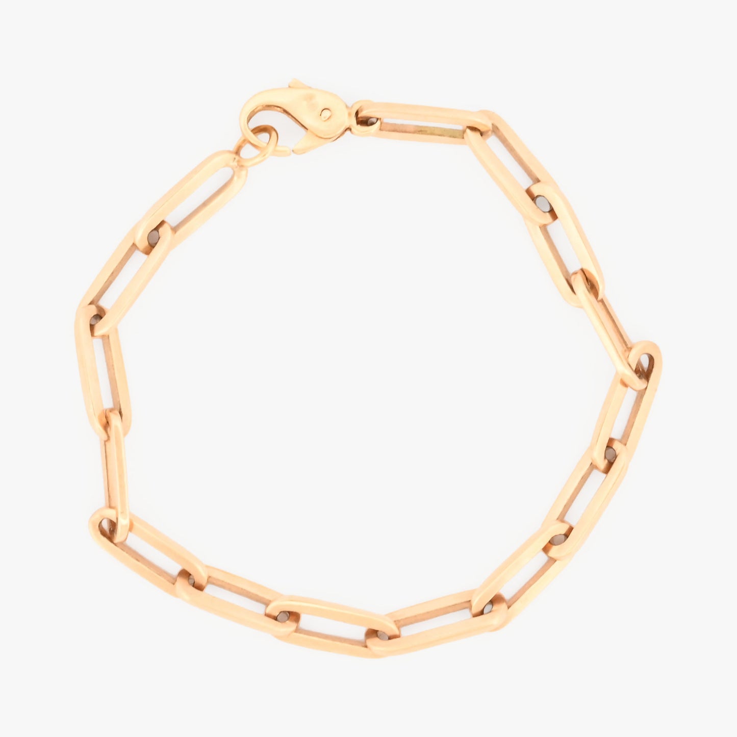 Comprar pulsera oro amarillo de 18kt con cadena forzada de eslabones largos. Compra de joyas masculinas al mejor precio en Barcelona. Joyería Ian'Or.