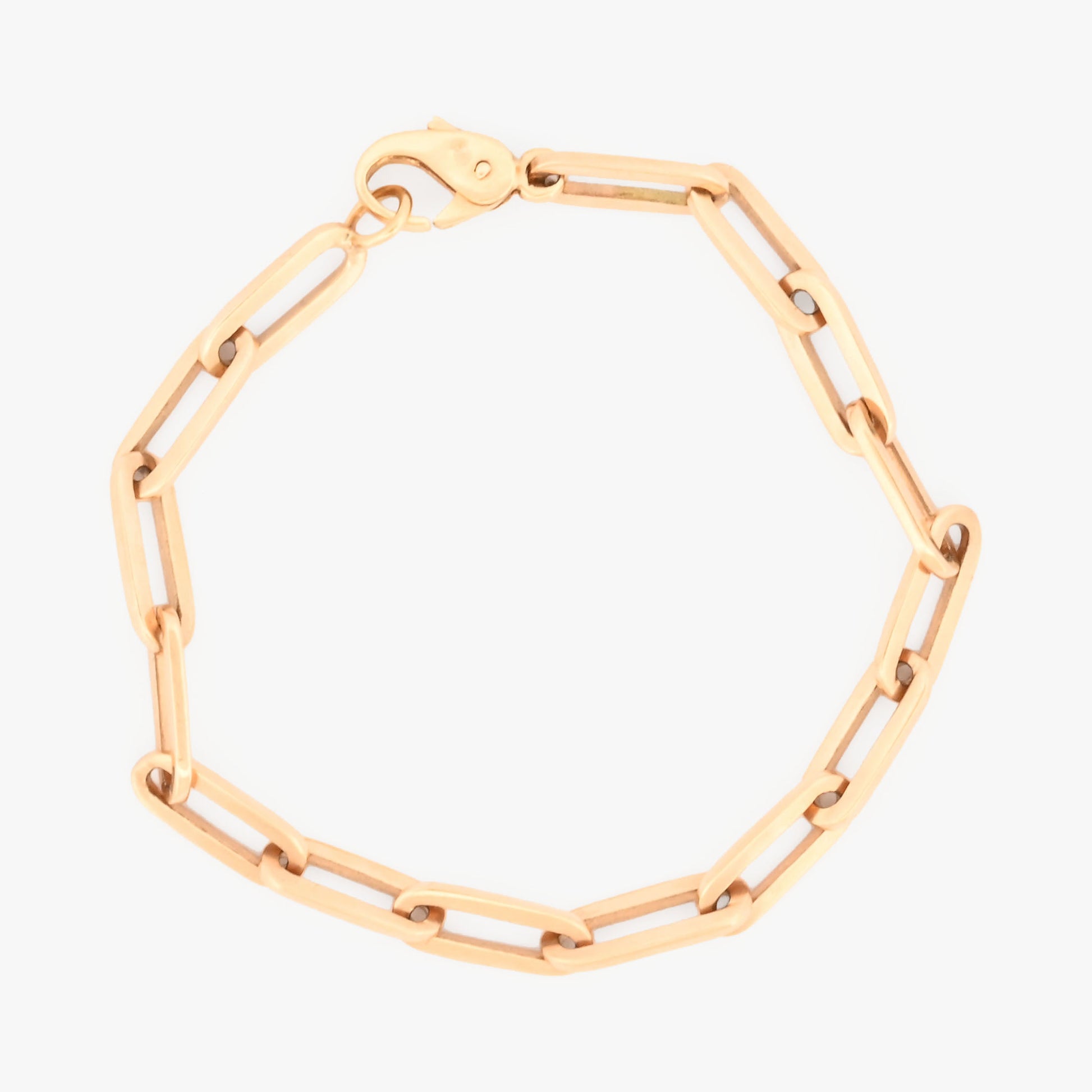 Comprar pulsera oro amarillo de 18kt con cadena forzada de eslabones largos. Compra de joyas masculinas al mejor precio en Barcelona. Joyería Ian'Or.