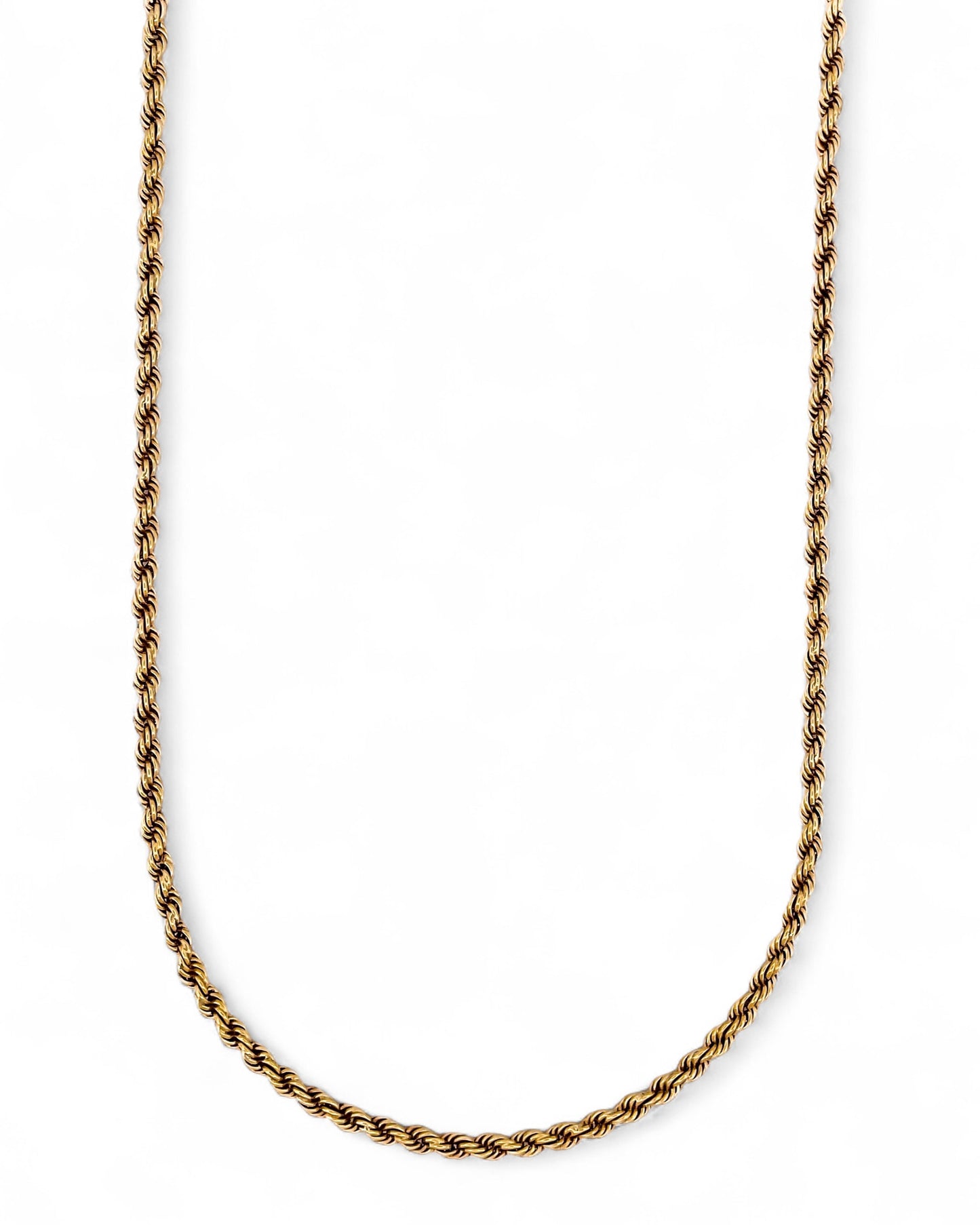 22952GV - Collar cadena cordón salomónico oro amarillo 18kt - 70,5cm