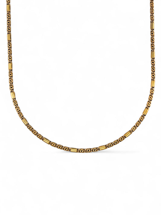24895GV - Collar cadena oro amarillo 18kt - 60,7cm
