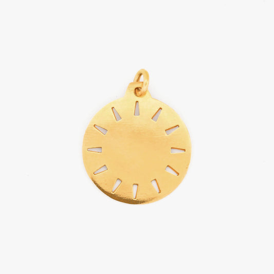 Colgante medalla horóscopo Tauro oro 18kt - 25948C