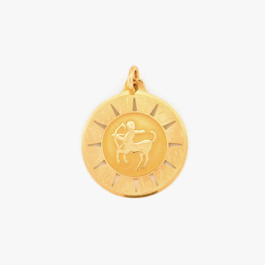 Colgante medalla horóscopo Tauro oro 18kt - 25948C