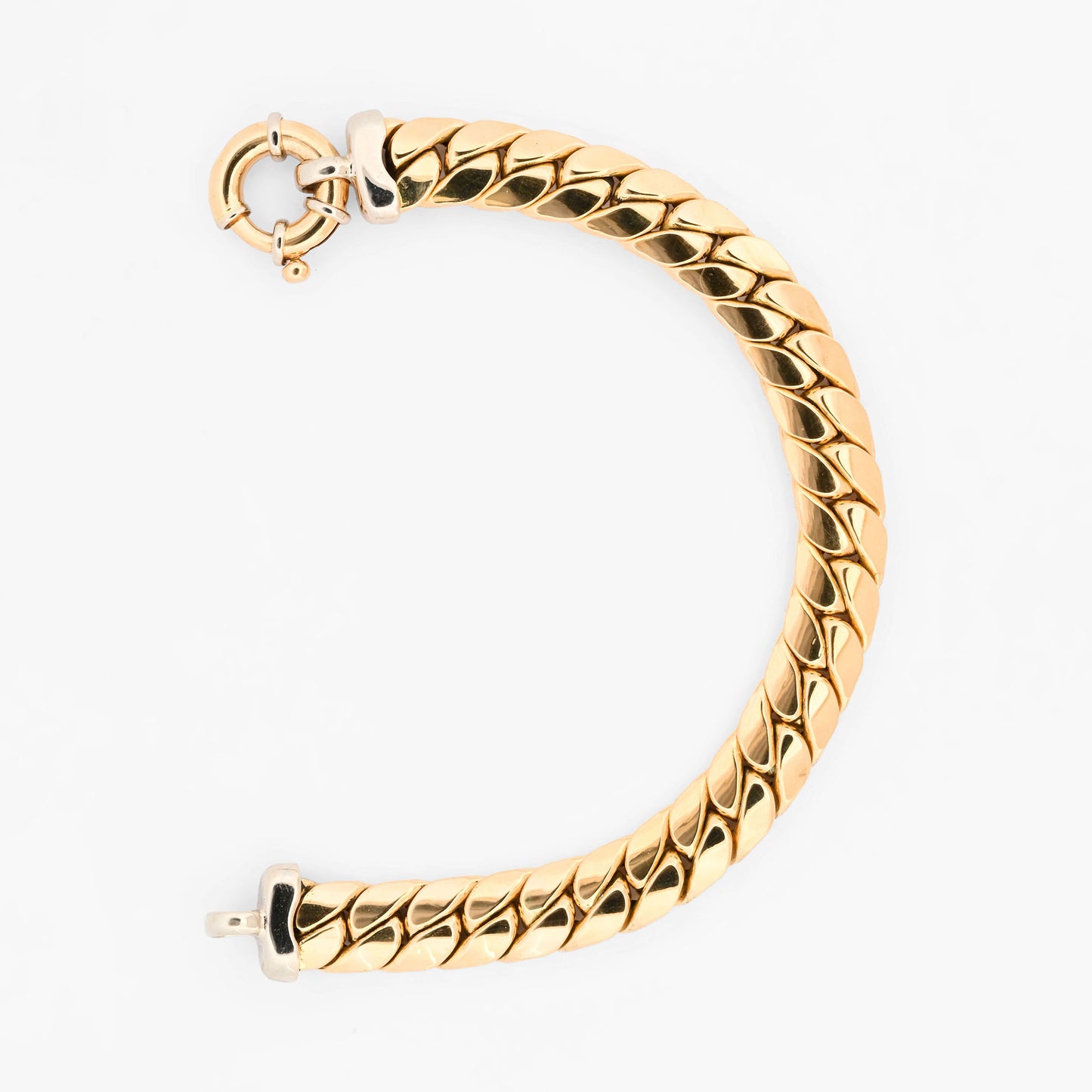 Pulsera cadena de Oro 18kt Eslabones - 26978GV
