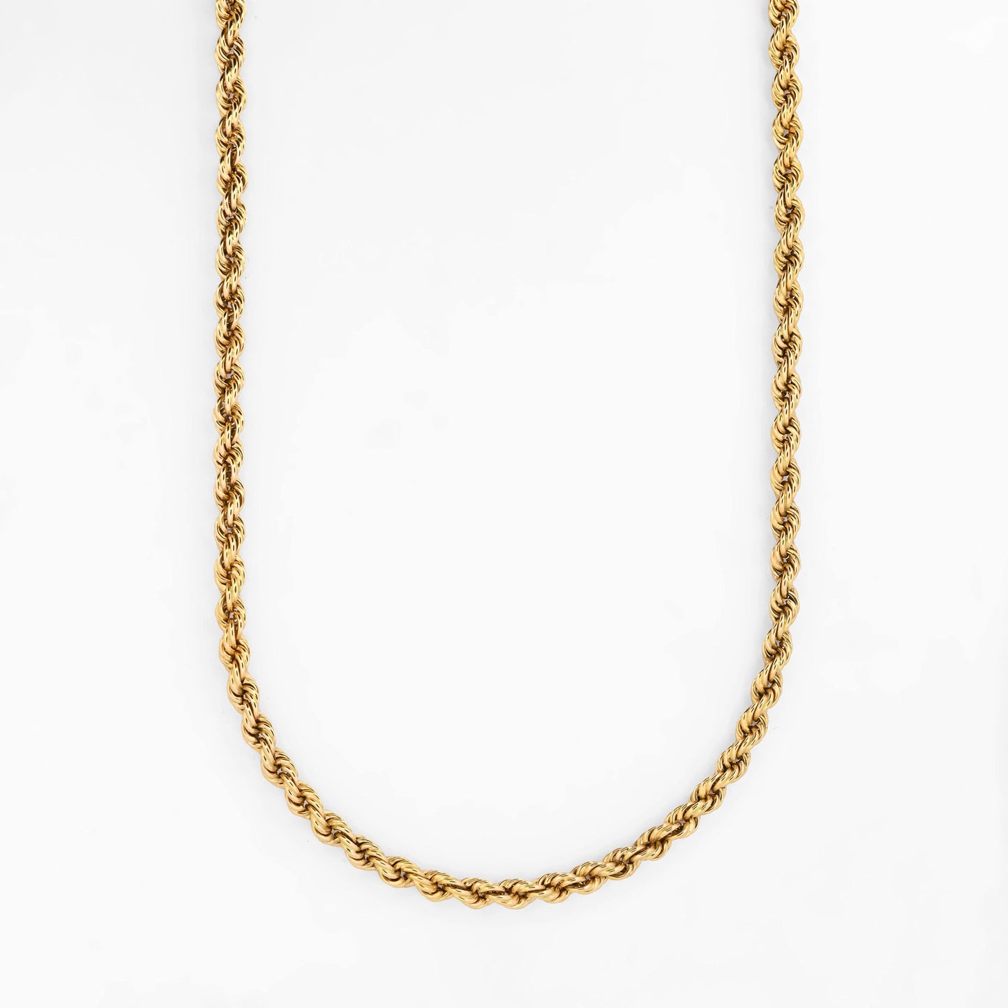 Collar cadena cordón trenzada oro 18kt - 26979GV