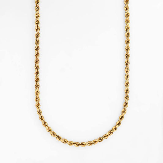 Collar cadena cordón salomonico oro 18kt - 26979GV