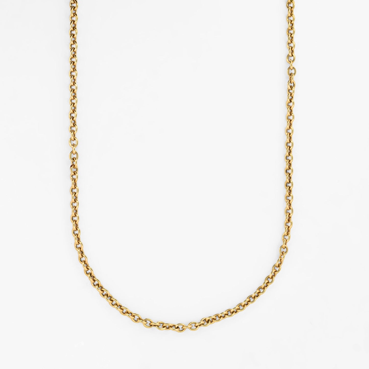 Collar cadena forzada oro amarillo 18kt  - 26992GV
