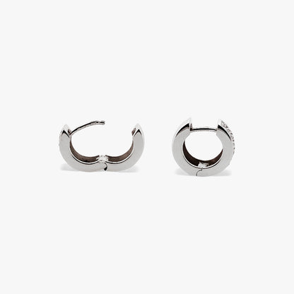 Criollas Oro blanco 18kt con pavé de diamantes - 27331C
