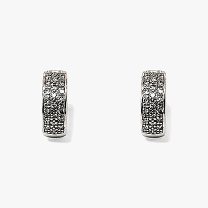 Criollas Oro blanco 18kt con pavé de diamantes - 27331C