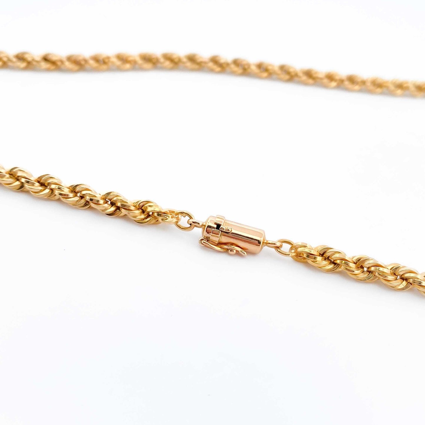 27706C - Collar cadena cordón salomónico oro 18kt - 51cm