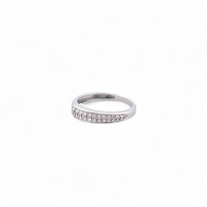 Comprar anillo triple realizado en oro amarillo, oro rosa y oro blanco de 18kt y diamantes talla brillante. Estos anillos se pueden llevar de diferente forma.
