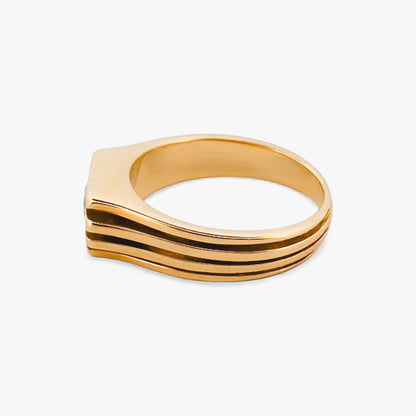 Sello oro amarillo 18kt con diamante - 28881C