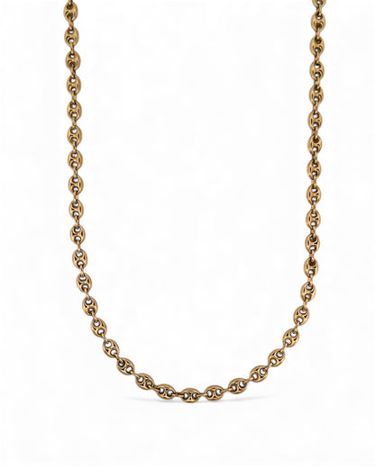 28988C -  Collar cadena de calabrote oro amarillo 18kt - 60,5cm