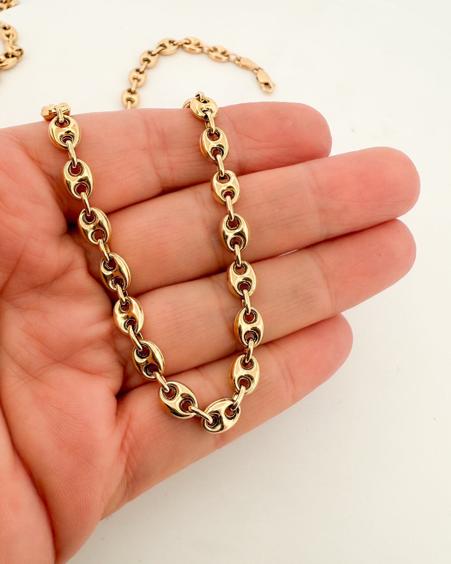 28988C -  Collar cadena de calabrote oro amarillo 18kt - 60,5cm