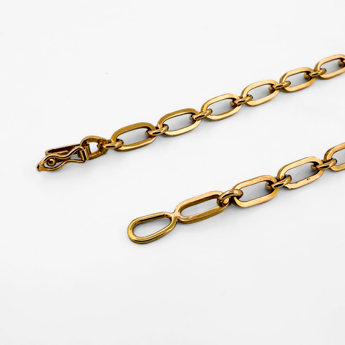 Collar cadena eslabones ovalados oro 18kt - 62cm - 29665D