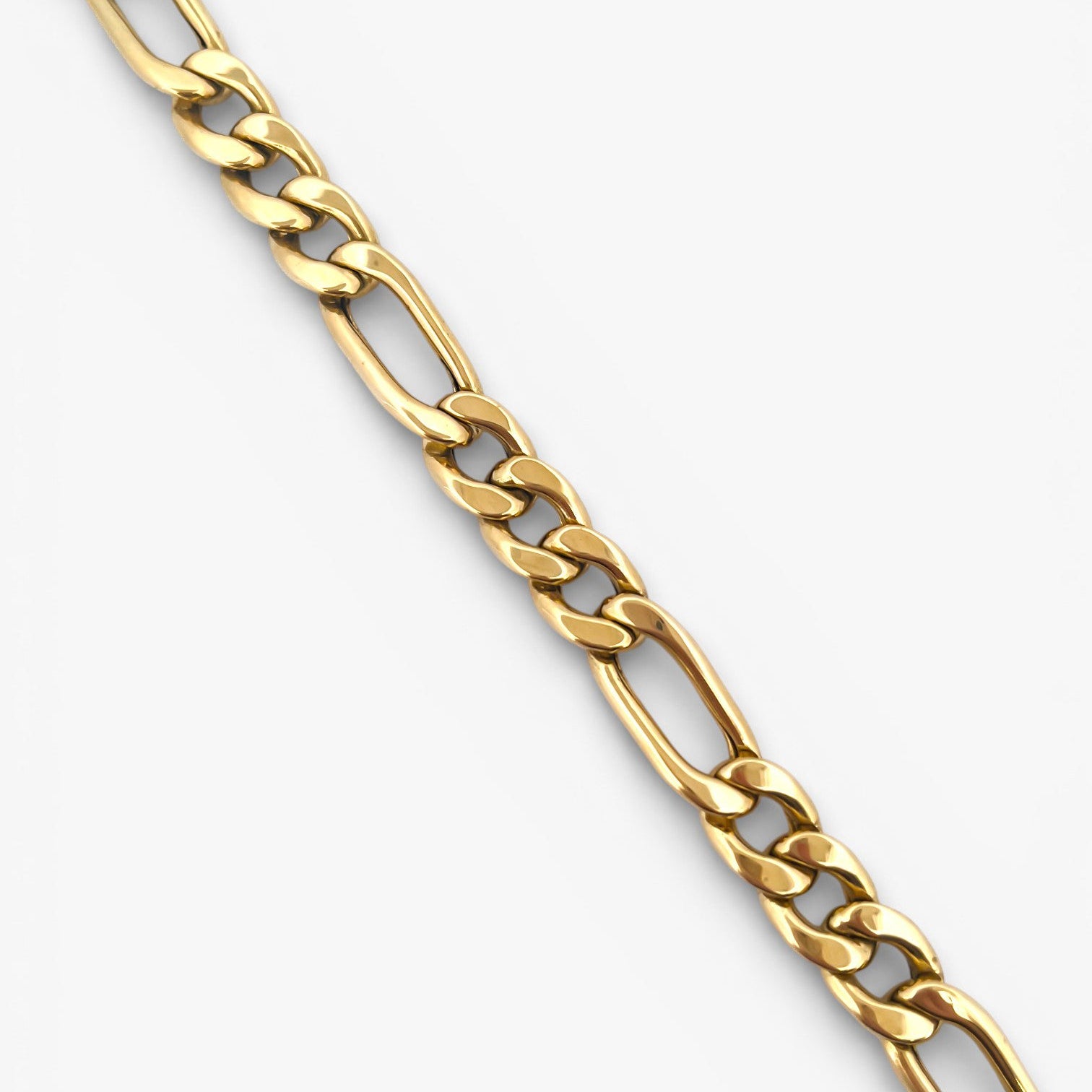 Comprar pulsera oro amarillo de 18kt con cadena alterna barbada. La cadena mide 21cm y dispone de cierre tipo mosquetón. Pulseras de oro 18kt al mejor precio.