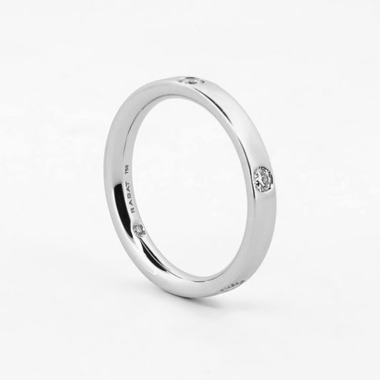 Alianza RABAT oro blanco 18kt - 16038GM