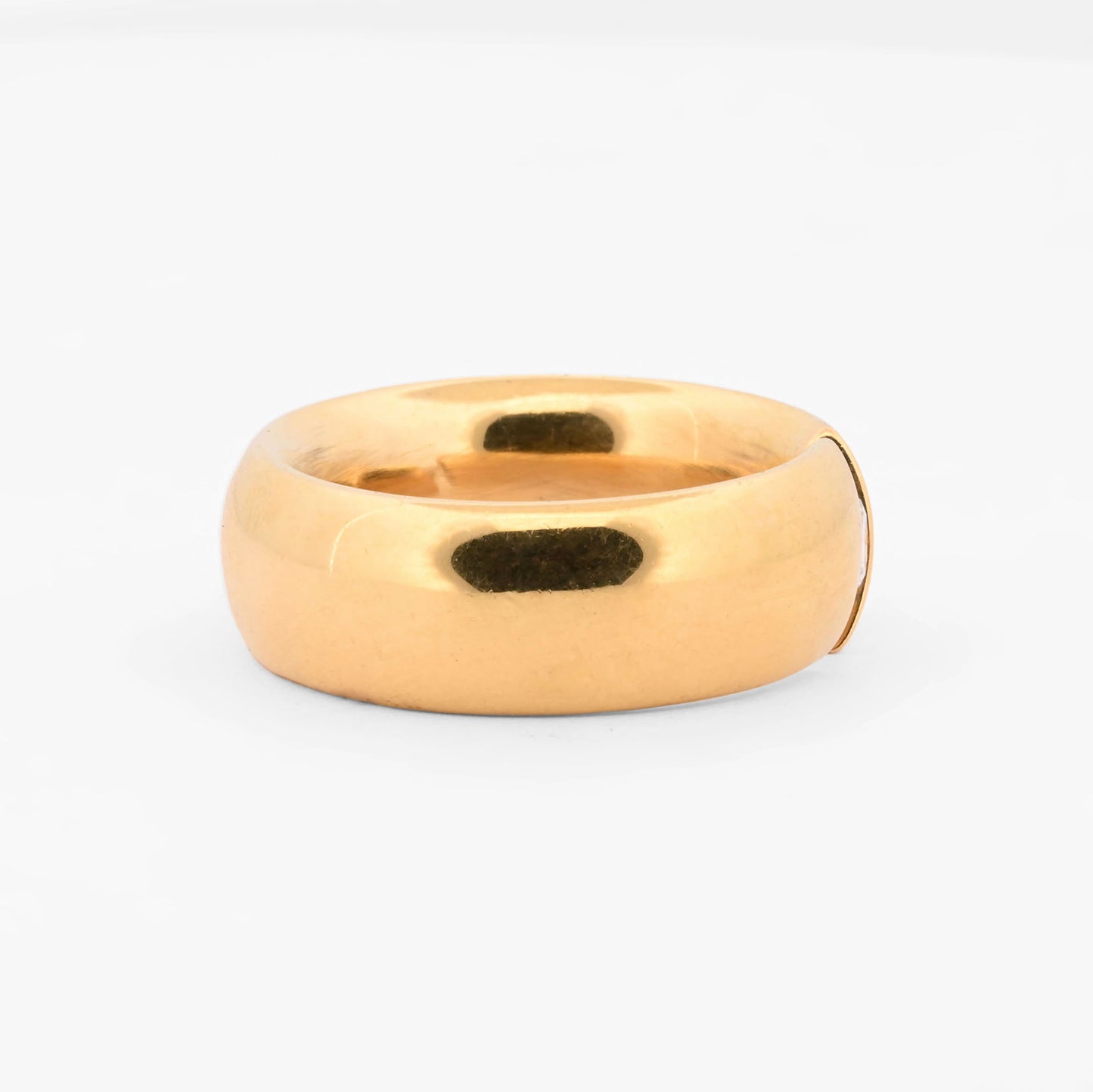 Anillo de oro amarillo 18k con diamante-15750GV
