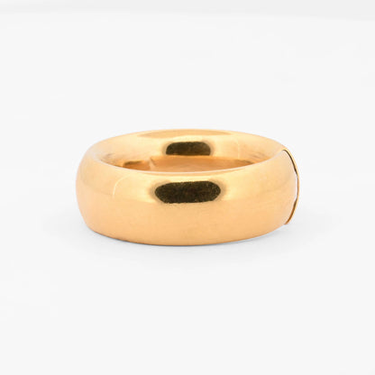 Anillo de oro amarillo 18k con diamante-15750GV