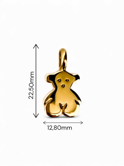 Comprar colgante de oro amarillo de 18kt representativo de Tous. Joyería Ian'Or compro oro dónde comprar y vender joyas en Barcelona al mejor precio