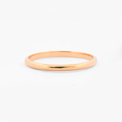 Comprar alianza clásica fina en oro amarillo de 18kt. Joyería Ian'Or. Envío GRATIS y pieza certificada.