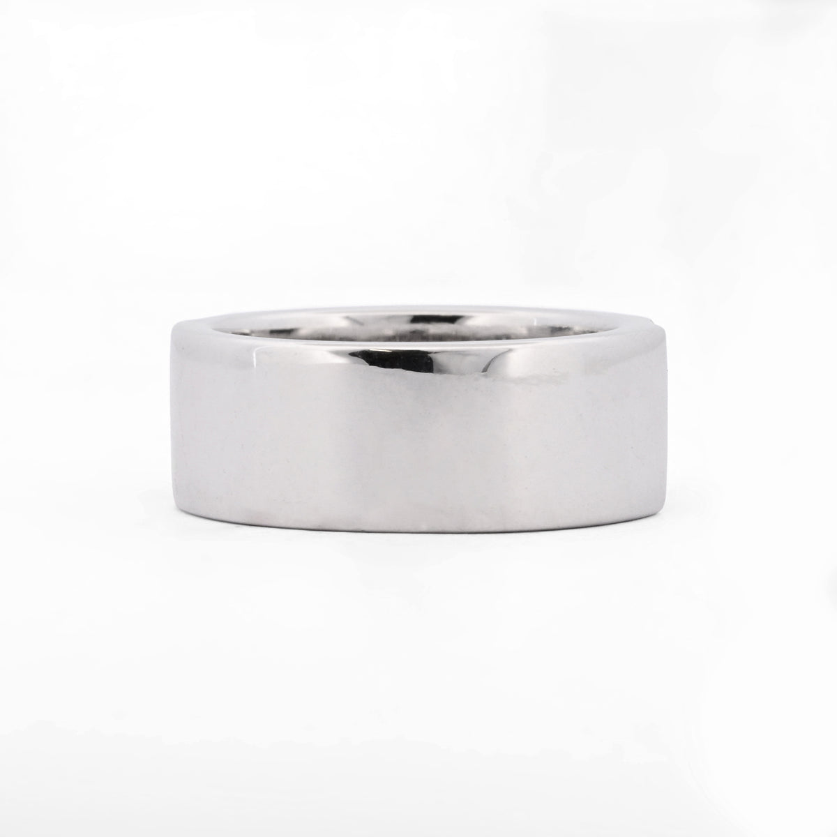 Comprar anillo ancho de tres hileras en oro blanco de 18kt con (diamantes) Joyería Ian'Or. Envío GRATIS y pieza ceritificada.