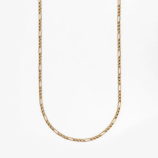 Comprar cadena de eslabones 3x1 (Figaro) en oro amarillo de 18kt. Envío GRATIS. Joyería Ian'Or.