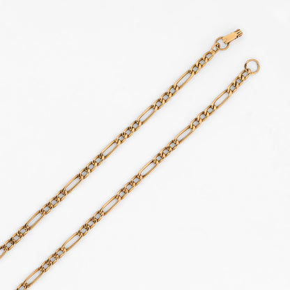 Comprar cadena de eslabones 3x1 (Figaro) en oro amarillo de 18kt. Envío GRATIS. Joyería Ian'Or.