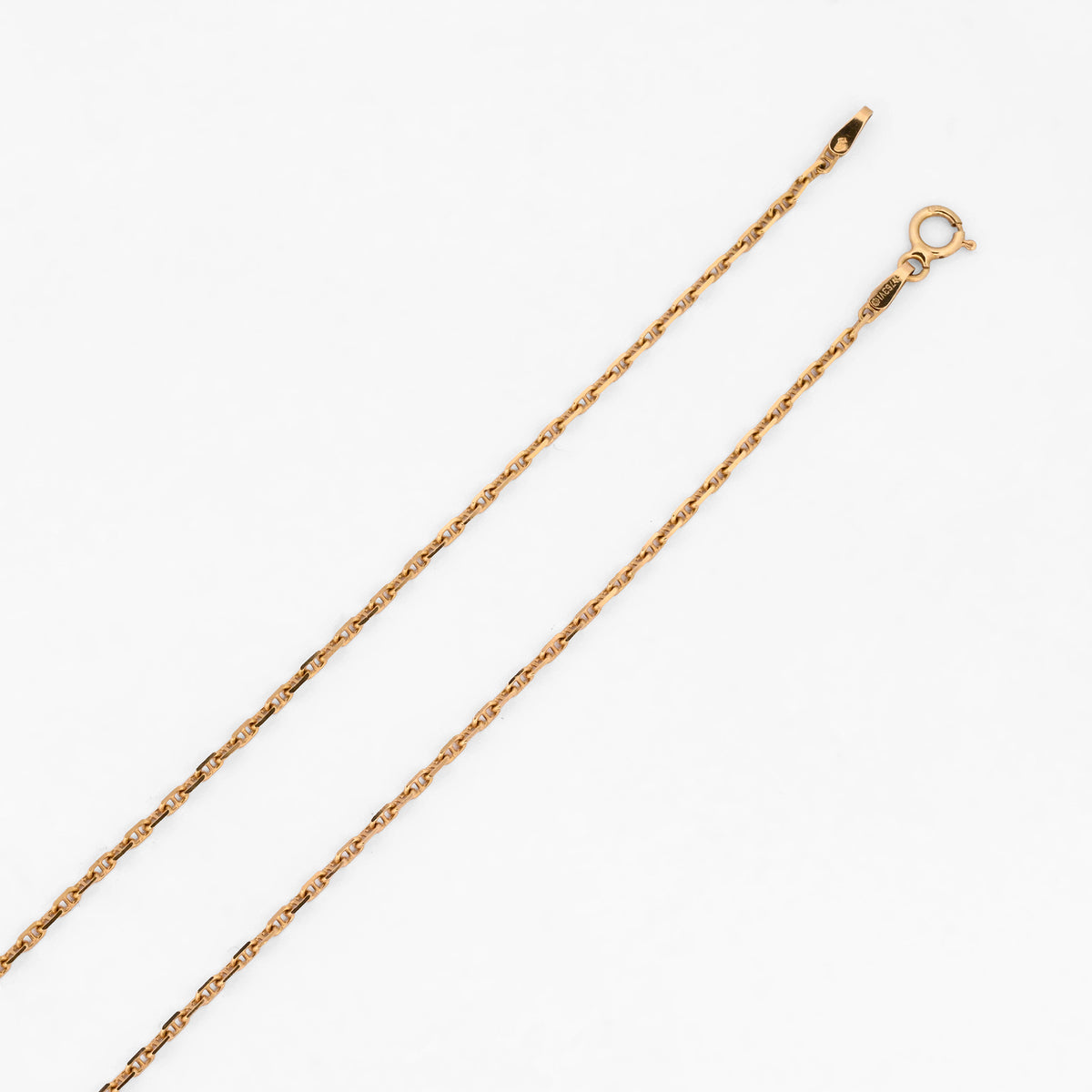Comprar collar con colgante solitario de circonita en oro amarillo de 18kt. Joyería Ian'Or. Envio GRATIS. Pieza certificada.