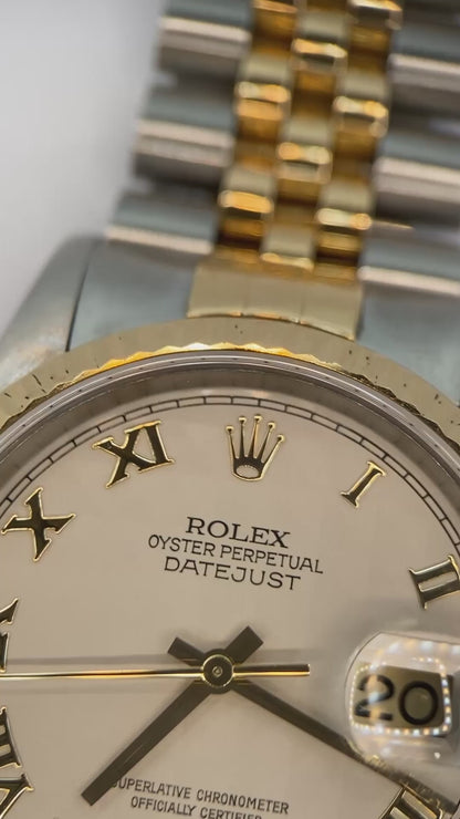 Comprar reloj Rolex modelo Datejust Ivory Pyramide Roman de acero y oro 36mm
Relojes Rolex y de lujo nde segunda mano baratos en Barcelona. 