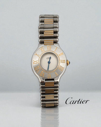 15060GM Reloj Cartier Must 21 acero y oro