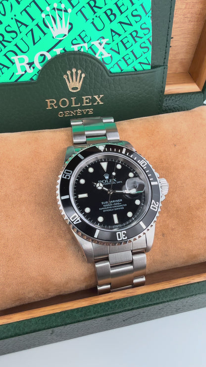 15165GM-  Reloj Rolex Submariner Date caja 40mm
