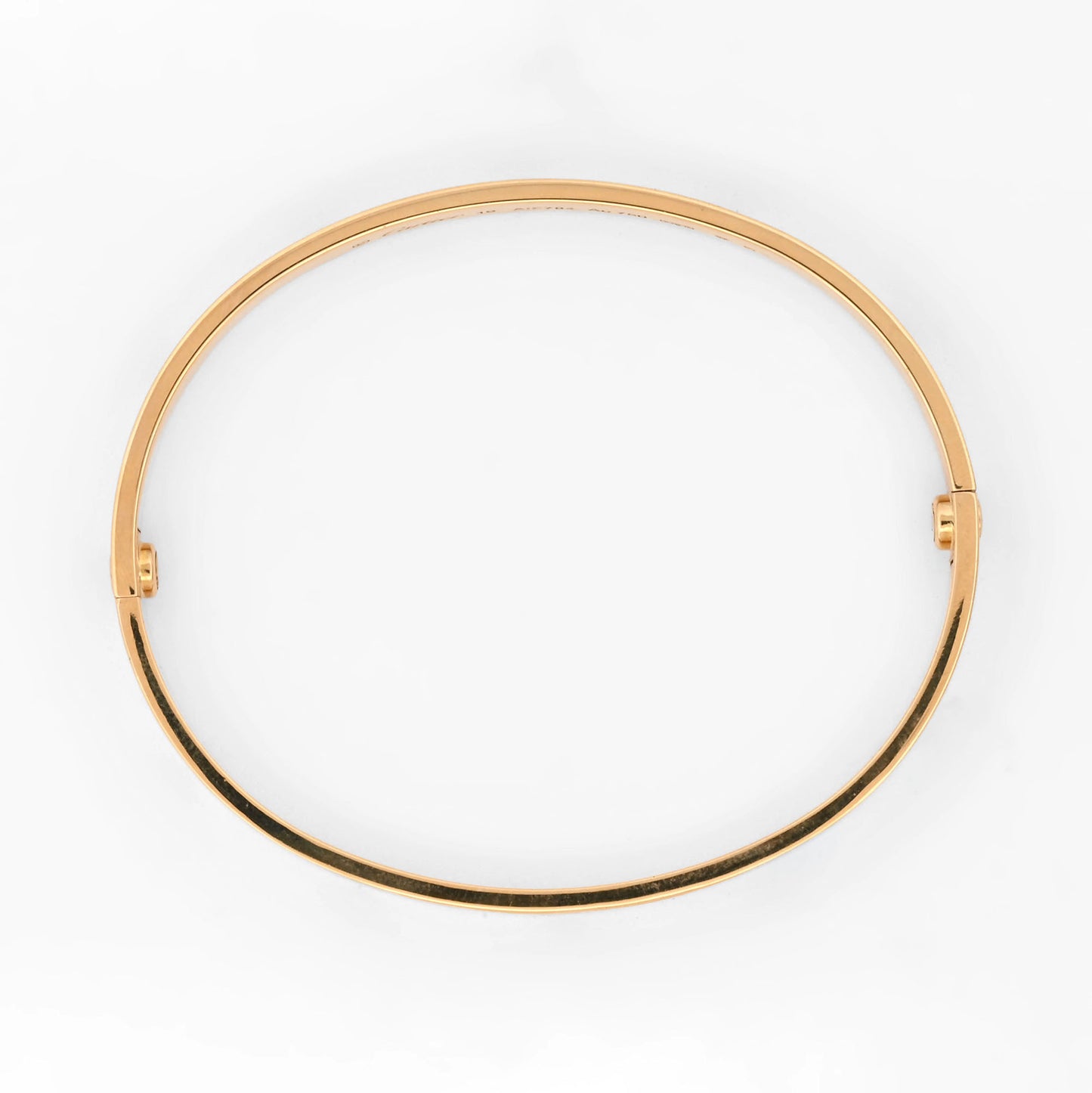 Comprar pulsera esclava de la prestigiosa firma Cartier realizada en oro rosa de 18kt. Joyas Cartier baratas. Joyería Ian'Or. Envío GRATIS y pieza certificada
