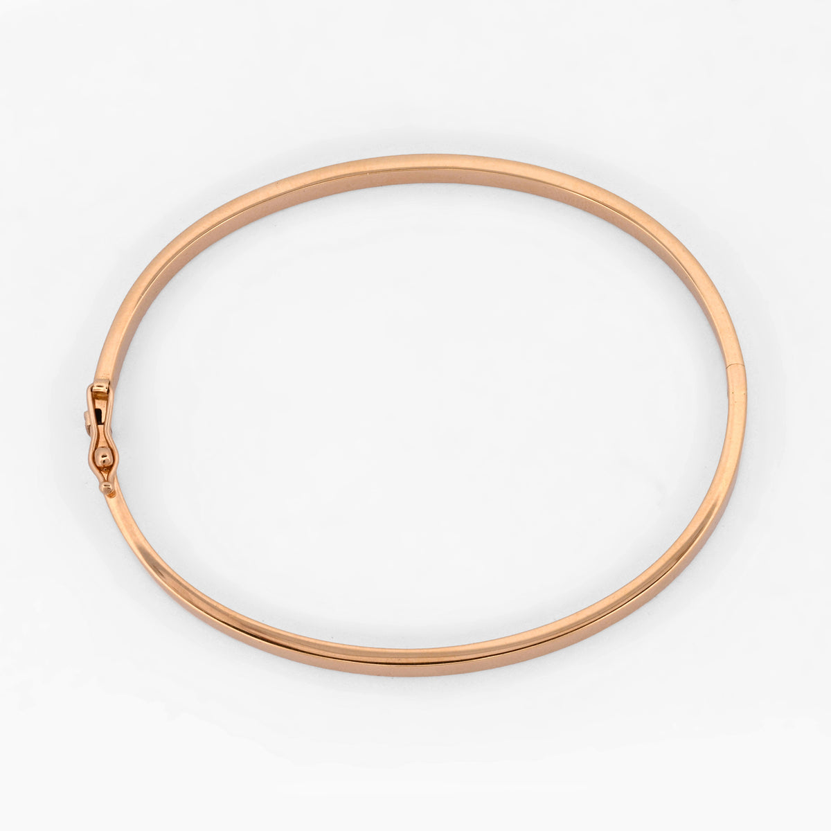 Comprar pulsera rígida tipo caña en oro amarillo de 18kt con cierre de seguridad. Joyería Ian'Or. Envío GRATIS y pieza certificada.